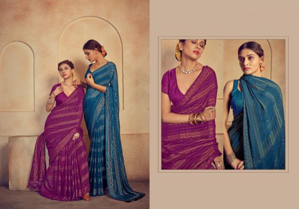 Ynf Chinaya Swarovski Party Wear Viscose Designer Lining Saree